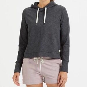 Vuori Charcoal Women's Pull Over Hoodie